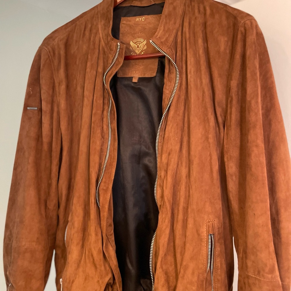 Superdry suede men’s jacket XL great condition